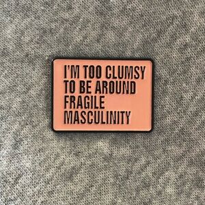 Cute and funny enamel pin